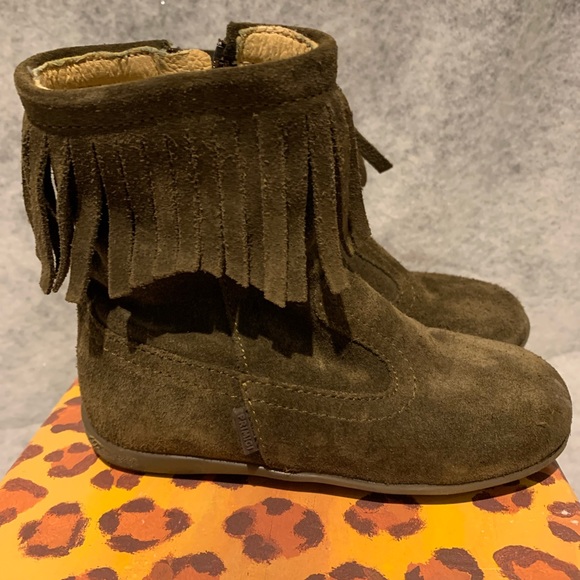 Primigi Suede Moccasin Boots - Picture 5 of 6